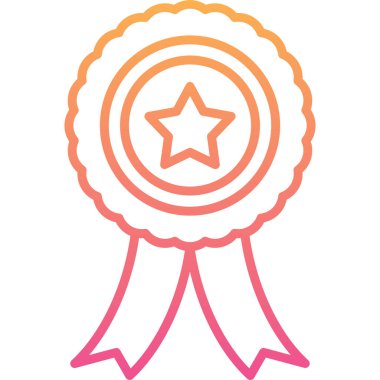 Ödül. Web simgesi basit illüstrasyon