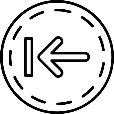 ok simgesi, vektör illüstrasyonu