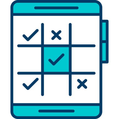 Takvim. Web simgesi basit tasarım