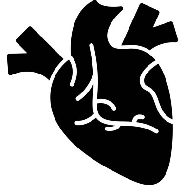 İnsan kalbi anatomisi simgesi