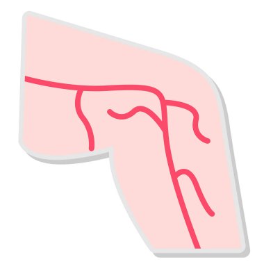 Karikatür insan vücudunun vektör çizimi