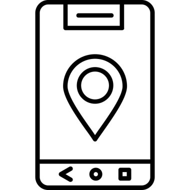 konum haritası simgesi, özet biçimi