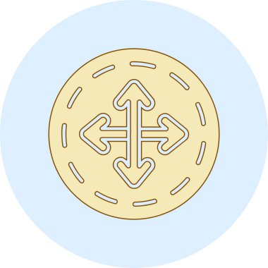 sikke modern vektör simgesi