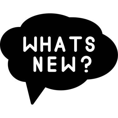 yeni beyaz arkaplanda yeni bir ileti