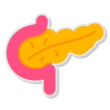 Vektör çizim karikatür sosis