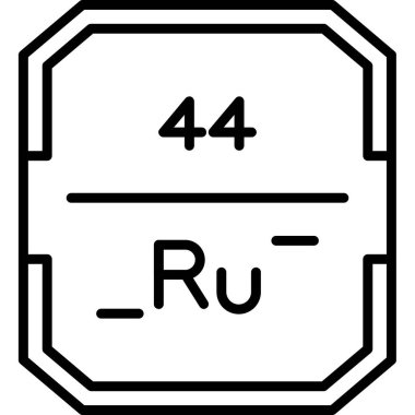 Kimyasal bir simgenin gösterimi