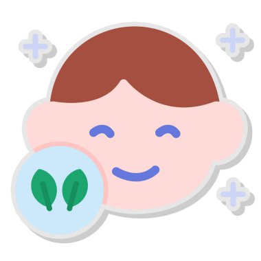 Bebek yüzlü. Web simgesi