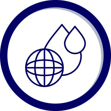 küresel ağ. Basit tasarım