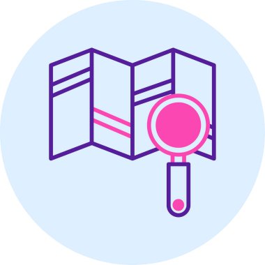 seo modern simgesinin vektör illüstrasyonu