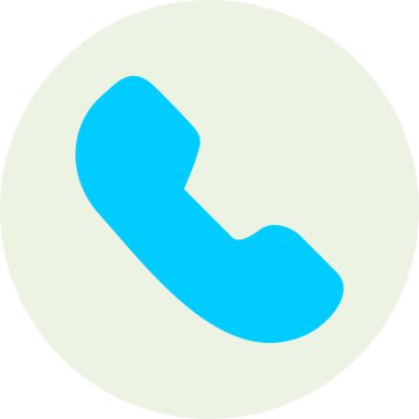 Çağrı. Web simgesi basit illüstrasyon