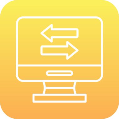 Geliştirme için web simgesi, vektör illüstrasyonu