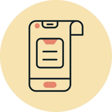 Cep telefonu. Basit tasarım