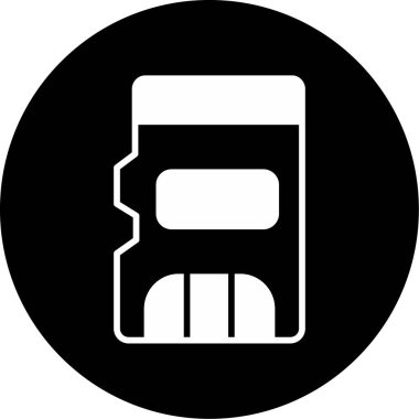 Modern b 'nin vektör illüstrasyonu şişe simgesinden yoksun