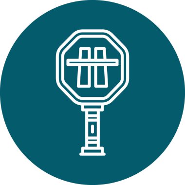 Modern b 'nin vektör illüstrasyonu eksik simgesi