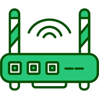wifi simgesi vektör illüstrasyonu