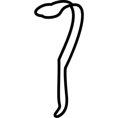 Beyaz arka plan üzerinde izole karikatür doodle ok