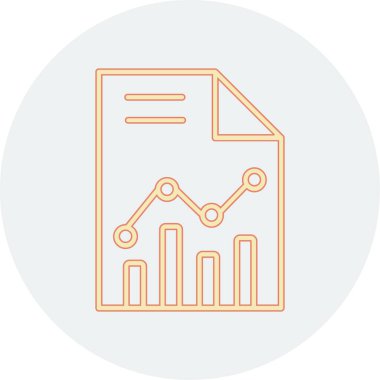 Grafiğin vektör illüstrasyonu