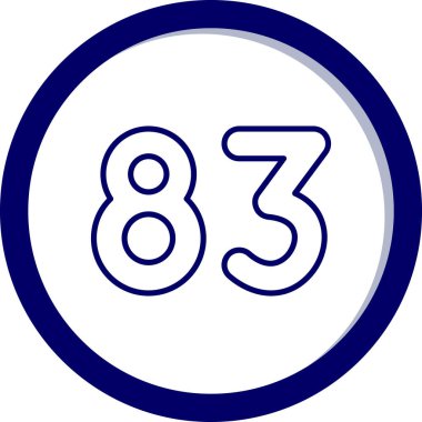 Mavi ve beyaz arkaplanın vektör çizimi