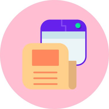 Cep telefonu. Web simgesi basit tasarım