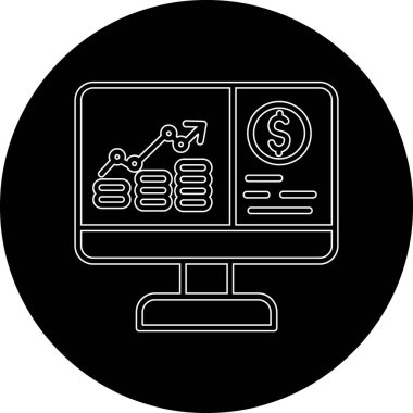 iş simgesi vektör illüstrasyonu