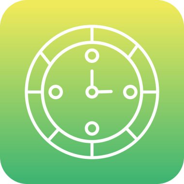 Eşsiz Radar Vektör Satır Simgesi