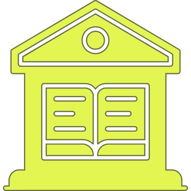 Bina simgesi. Web için konut vektör simgelerinin basit illüstrasyonu