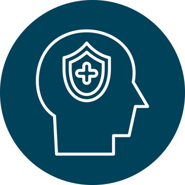 Modern simgenin vektör illüstrasyonu