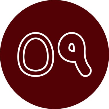 Gıda simgesinin vektör illüstrasyonu