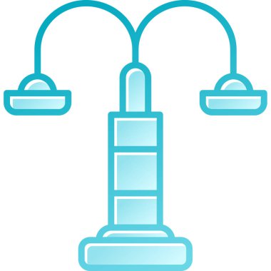 ampul vektör simgesi