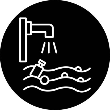 Seo simgesinin vektör illüstrasyonu