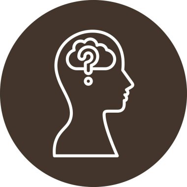 Bir beyin vektör çizim