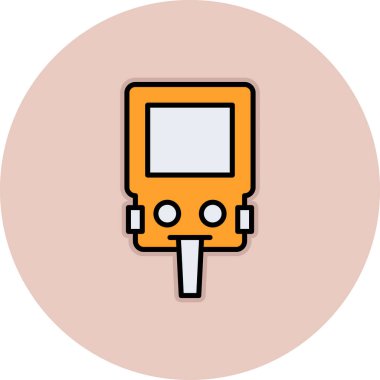 araba anahtarı vektör illüstrasyonu