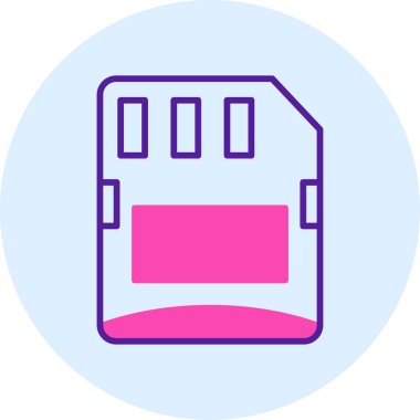 Hafıza kartı. Basit tasarım