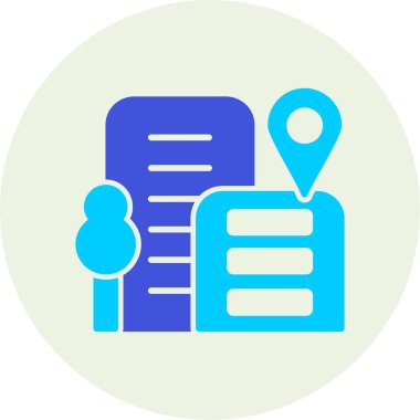 seo modern simgesinin vektör illüstrasyonu