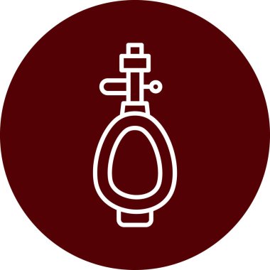 Modern b 'nin vektör illüstrasyonu eksik simgesi