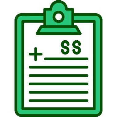 Fatura. Web simgesi basit tasarım