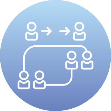 şebeke. Web simgesi basit illüstrasyon