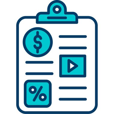 iş analizi finans simgesi