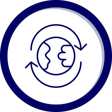 genel ağ simgesi çizimi