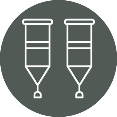 test tüpleri simge vektör illüstrasyonu