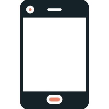 cep telefonu simgesi. vektör illüstrasyonu