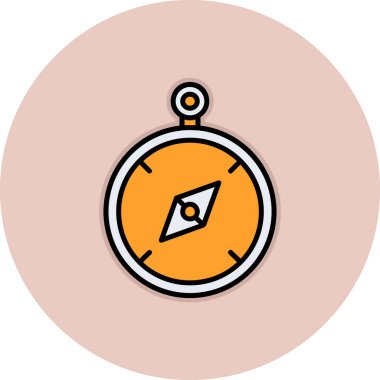 Pusula simgesi vektör resimlemesi