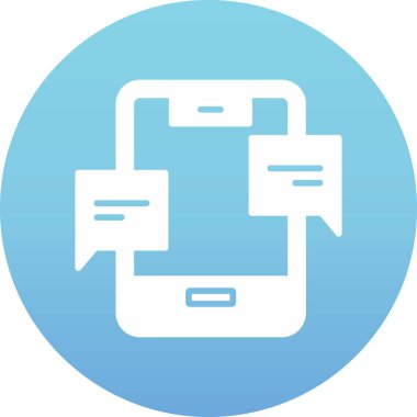 Çağrı. Web simgesi basit illüstrasyon