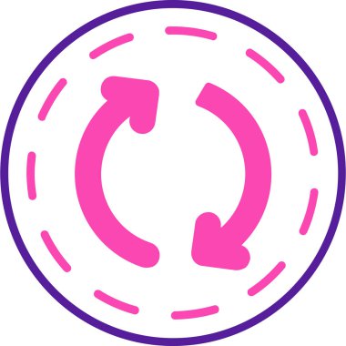 ok simgesi vektör illüstrasyonu