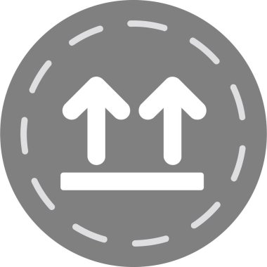 ok simgesinin vektör illüstrasyonu