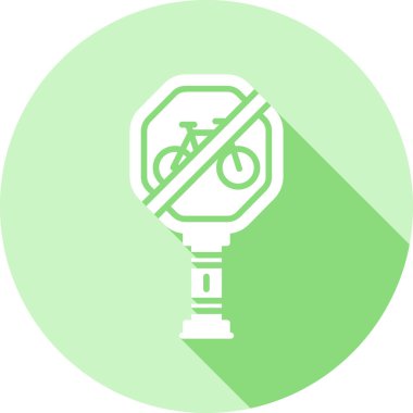 bisiklet ışığı simgesi vektör illüstrasyonu