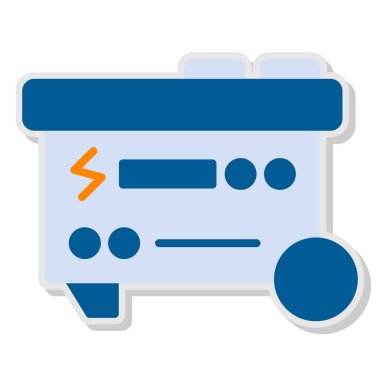 Pil vektör simge tasarlamak