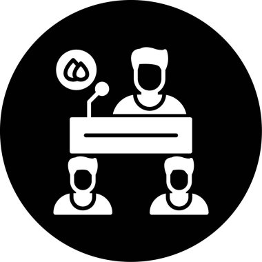 Modern insan simgesinin vektör çizimi