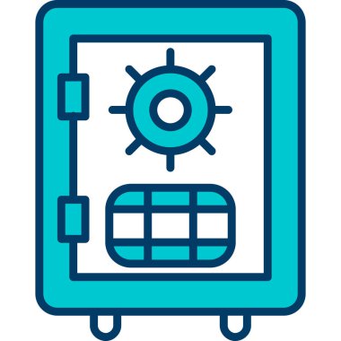 Modern bir simgenin vektör illüstrasyonu