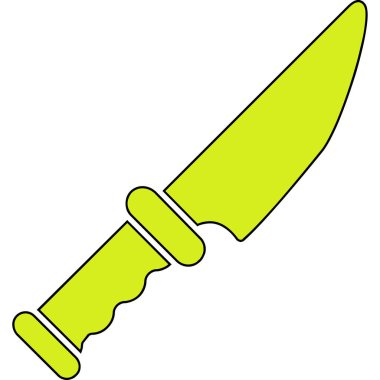 Kılıç. Web simgesi basit tasarım